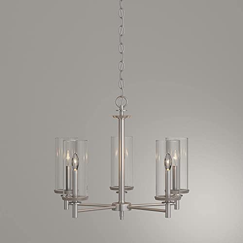 Hampton Bay 5-Light Brushed Nickel Finish Interior Chandelier