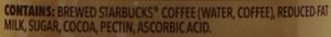starbucks frappuccino, mocha, coffee drink, 9.5 oz (pack of 4)