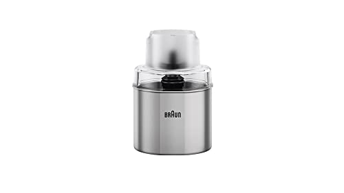 Braun MQS270SI Multiquick Coffee and Spice Grinder Hand Blender Attachment, 1.5-Cup