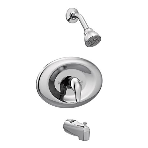 Moen Chateau Chrome Posi-Temp Eco-Performance Shower Trim Kit, Valve Required, TL2369EP