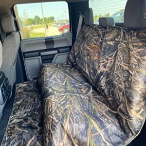 Mud River Ducks Unlimited Two Barrel Double Seat Cover MR7771, Habitat, XL