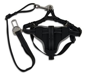 petmate 11478 the ultimate travel harness for pets, large, black