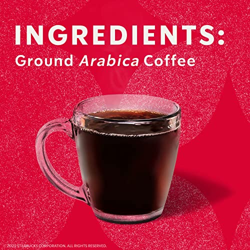 Starbucks Holiday Blend Medium Roast Coffee Single-Cup Coffee for Keurig Brewers, Herbal & Sweet Maple Notes, 10 Count (Pack of 6)