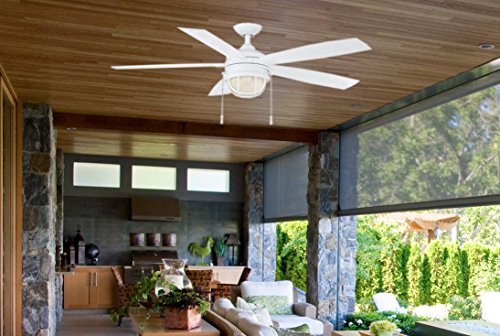 Hampton Bay Seaport 52 In. Indoor/outdoor White Ceiling Fan