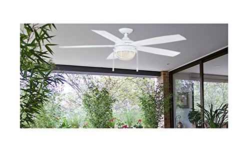 Hampton Bay Seaport 52 In. Indoor/outdoor White Ceiling Fan