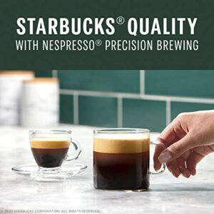 Starbucks by Nespresso Blonde & Dark Roast Variety Pack Coffee & Espresso (50-count single serve capsules, compatible with Nespresso Vertuo Line System)