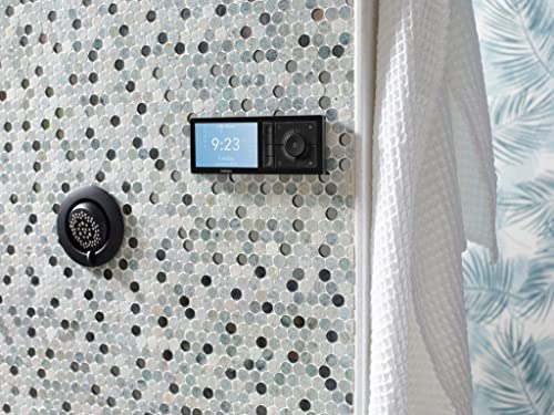 Moen Matte Black Smart Shower 4-Outlet Digital Shower Controller for Thermostatic Shower Valve, TS3304BL