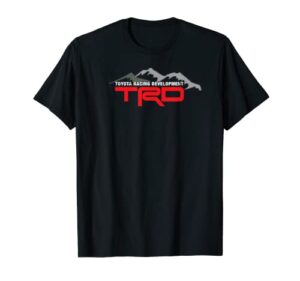 trd racing development logo t-shirt