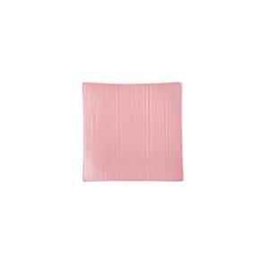 kowmcp dinner plates 1pcs striped dinner plate household dishes, can be used to place steaks, vegetables, fruits, pasta (color : pink, size : s)