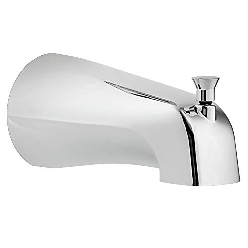 Moen 3801 Tub Spout with Diverter, 1/2-Inch Slip-fit CC Connection, Chrome