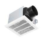 hampton bay lighting 80 cfm ceiling mount roomside installation bathroom exhaust fan