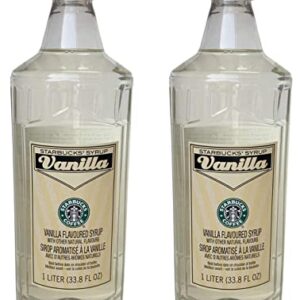 Starbucks Flavored Syrup (Vanilla, 2 Bottle Pack)