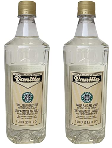 Starbucks Flavored Syrup (Vanilla, 2 Bottle Pack)