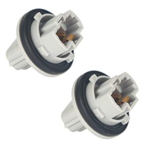 front turn signal light bulb plug socket fit for toyota tacoma tundra replaces# 90075-60060 9007560060 (2pcs)