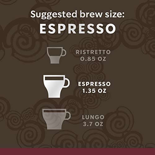 Starbucks by Nespresso Dark Roast Single-Origin Sumatra Coffee (50-count single serve capsules, compatible with Nespresso Original Line System)