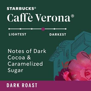 Starbucks Verona Dark Roast Ground Coffee, 18 Ounce (Pack of 1)