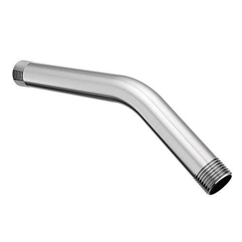 Moen 10154 Showering Accessories-Basic 6-Inch Shower Arm, Chrome with Moen AT2199 Shower Arm Flange, Chrome