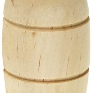 Mini Wood Barrel 72x52mm -