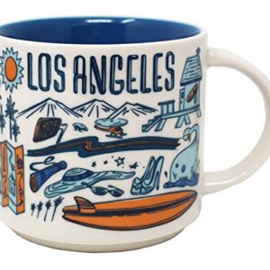 Starbucks Been There Series Los Angeles Ceramic Mug, 14 Oz