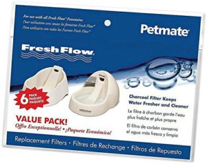 petmate 24pk fresh flow fountain replacement filters