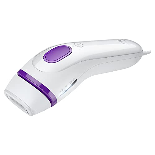 Braun Gillette Venus IPL Hair Removal for Women, SilkExpert IPL BD 3005, Home System for Long-lasting Hair Removal, long-lasting smooth skin in Hair Regrowth for Body Face Corded, White