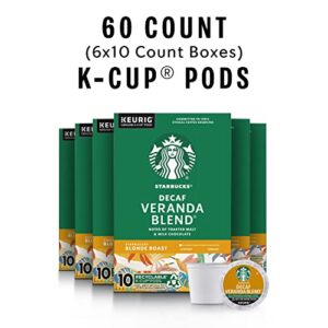 STARBUCKS® Decaf Veranda® Blend – K-Cup Pods 10ct. (6 case)