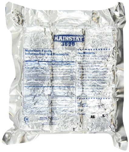 Mainstay Emergency Food Rations - Case of 10 Packs