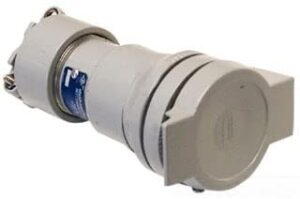 eaton electrical – crc6033bc – powermate, pin and sleeve cord connector, aluminum, 60a, 600v ac/250v dc, 3-pole, 3-wire, 8.3 l x 2.31 w x 2.31 in. h