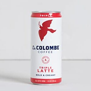 La Colombe Triple Draft Latte - 3 Shots Of Cold-Pressed Espresso and Frothed Milk - Made With Real Ingredients - Grab And Go Coffee , 9 Fl Oz (Pack of 4)