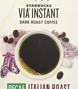 Starbucks VIA Decaf Italian Coffee 12 packets, 0.11 ounce