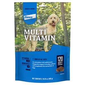 daily multi vitamin soft chews for dogs, 120 soft chews