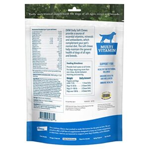 Daily Multi Vitamin Soft Chews for dogs, 120 soft chews