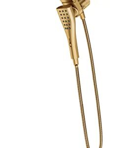 Moen 220C3BG Verso Eight-Function 7" Diameter Spray Head Standard with Handshower, Brushed Gold