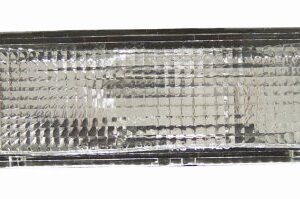 Anzo USA 511019 Toyota Chrome Clear w/Amber Reflectors Bumper Light Assembly - (Sold in Pairs)