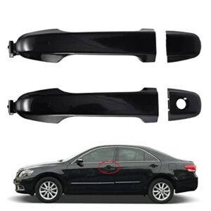 zxmoto exterior door handle rear fit for toyota camry 2012-2017 2pcs (driver side left & right) new