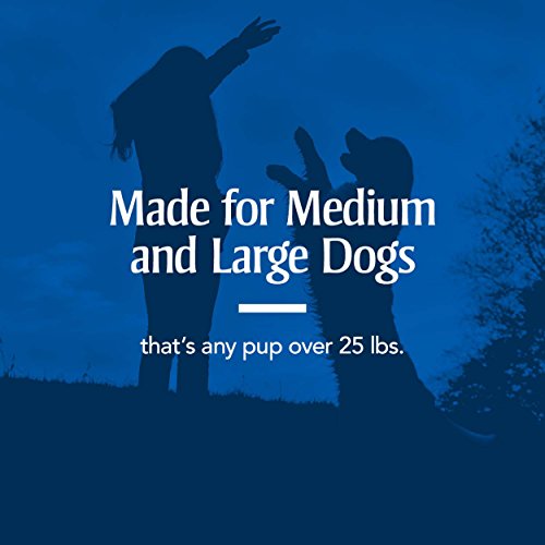 PetArmor 7 Way De-Wormer for Dogs, Oral Treatment for Tapeworm, Roundworm & Hookworm in Large Dogs & Puppies (Over 25 lbs), Worm Remover (Praziquantel & Pyrantel Pamoate), 2 Flavored Chewables