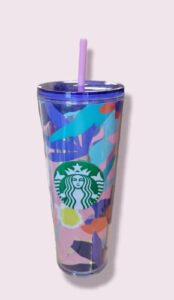 starbucks company summer 2021 collection – cold cup with lid and straw, venti
