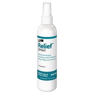 relief spray, temporary relief of itching and flaking, for dogs, cats and horses, 8 oz