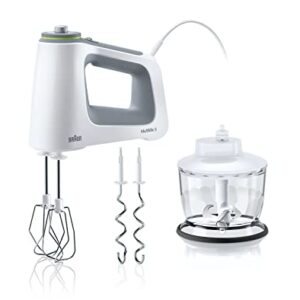 Braun HM5130WH MultiMix Hand Mixer, White