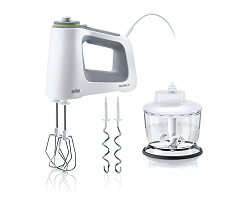 Braun HM5130WH MultiMix Hand Mixer, White