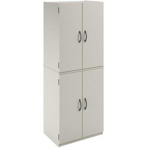 Mainstays Storage Cabinet, White Stipple