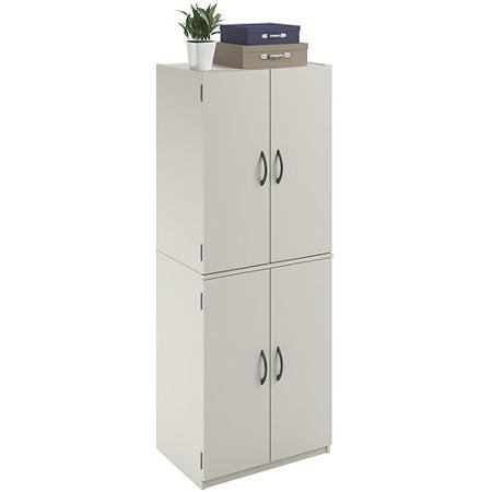 Mainstays Storage Cabinet, White Stipple