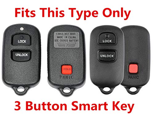 Rpkey Silicone Keyless Entry Remote Control Key Fob Cover Case protector Replacement Fit For Scion xA xB Toyota Celica Echo FJ Cruiser Highlander Prius RAV4 Tacoma Tundra Yaris HYQ12BBX HYQ12BAN