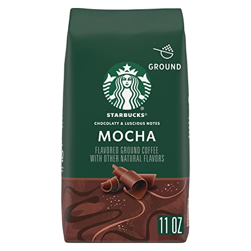 Starbucks Flavored Ground Coffee — Mocha — No Artificial Flavors — 1 bag (11 oz)