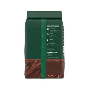 Starbucks Flavored Ground Coffee — Mocha — No Artificial Flavors — 1 bag (11 oz)