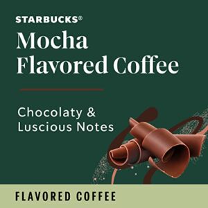 Starbucks Flavored Ground Coffee — Mocha — No Artificial Flavors — 1 bag (11 oz)