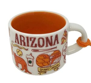 starbucks arizona been there series espresso mug ornament 2oz cup