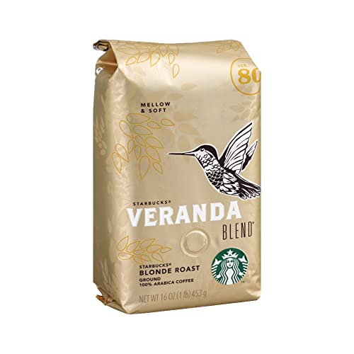 Starbucks - SBK11019631 Premium Blonde Roast Ground Coffee, 1 lb