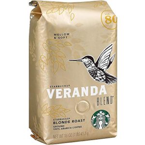 Starbucks - SBK11019631 Premium Blonde Roast Ground Coffee, 1 lb