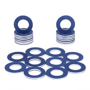 90430-12031 (24pcs) aluminum oil drain plug gaskets fits for toyota lexus scion crush washer seals replaces# 9043012031